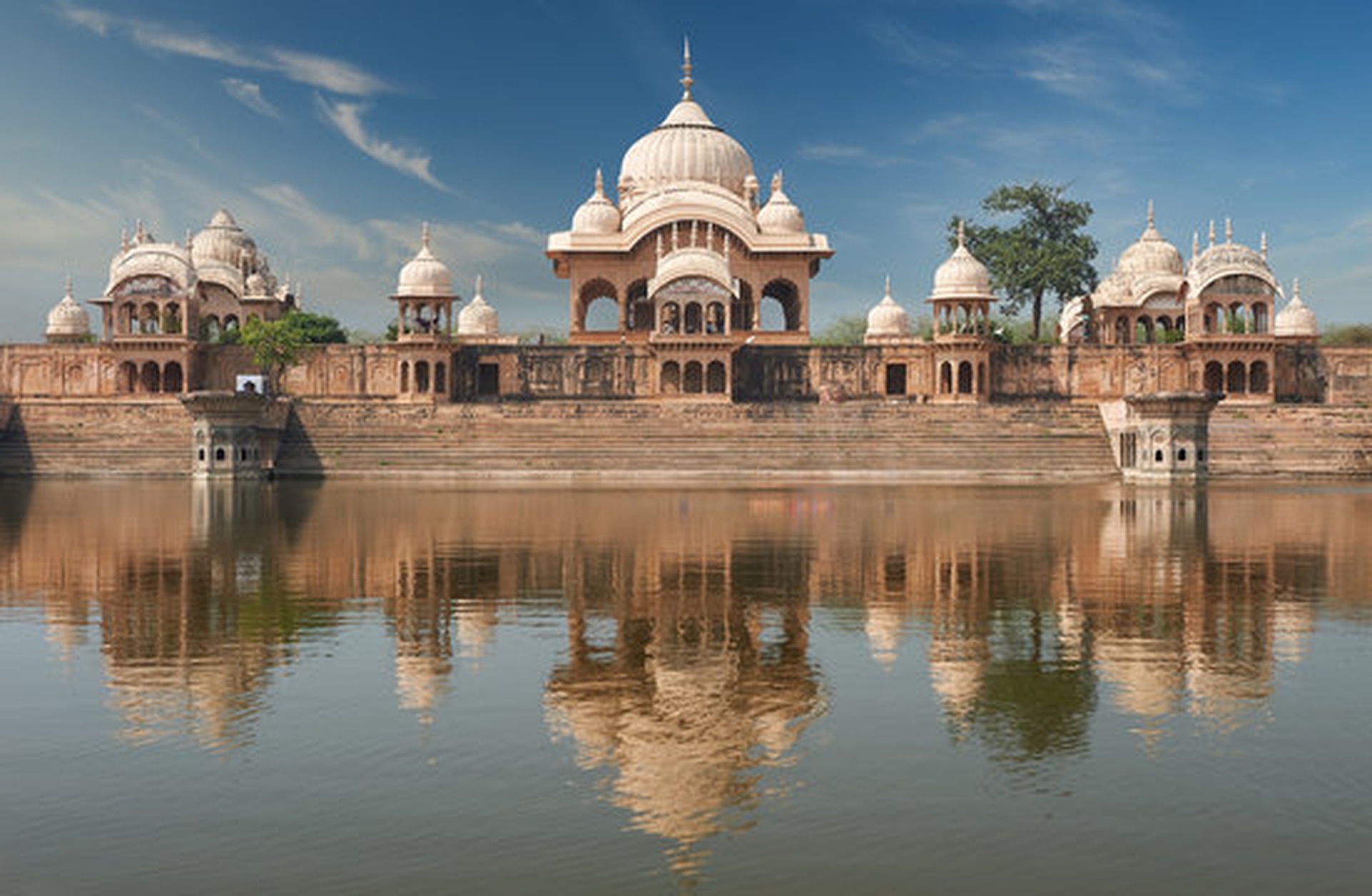 Kusum Sarovar Reflections